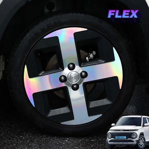 캐스퍼 일렉트릭 EV 휠스티커 튜닝 17인치 꾸미기