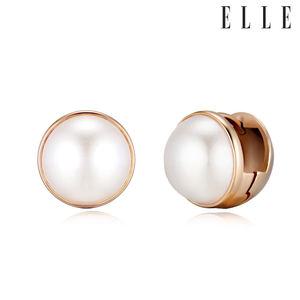 [엘르주얼리] 14K 진주 원터치 귀걸이 (gold pin) ELGPEE491