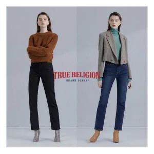 [트루릴리전] 여성 BOSSA 기모 데님 팬츠 2종택1593228