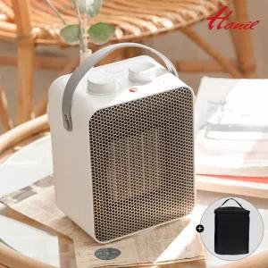 [한일] 500W~1000W 캠핑용 미니온풍기 사무실 가정용온풍기 ptc히터 온풍기 HEF-101MINI