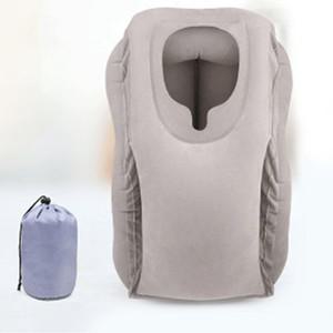 앉아서자는베개 기내용 에어쿠션 안면보호 앞취침