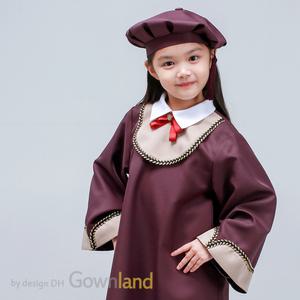 가운랜드 유치원 졸업가운2618/어린이집 수료복/졸업사진/학위복/단체복/국내제작/행사용의상