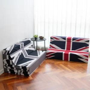 풍원 5단 소파베드 좌식 접이식 2인용 참숯 더블 레자원단 간이침대 침대형소파