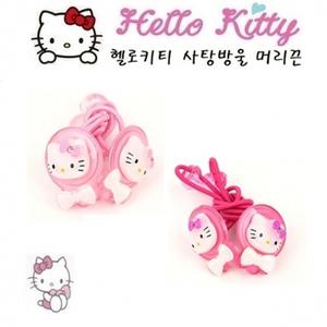 키티)사탕방울/색상랜덤/헤어방울/머리방울머리끈