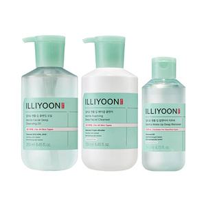 일리윤 젠틀 딥 페이셜클렌징오일 250ml+페이셜클렌저 250ml+립앤아이 리무버 140ml 각 1개 (총 3개)