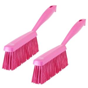 바이칸 테이블 솔 미디움 다용도 청소 브러시 핑크 2p BNS