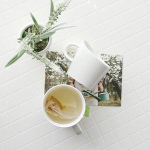 [피커]도자기 잔받침 종이컵홀더 컵홀더