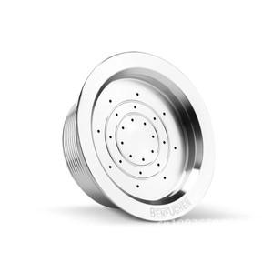 iCafilas Coffee Lavazza a modo mio 재사용 가능한 강철 리필 가능 캡슐 필터 금속 스테인레스 바구니용