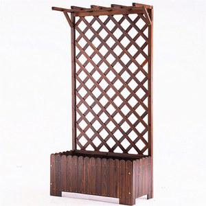 격자 울타리 화분 방부목 담장 진열대 휀스 우드 펜스 xxcm 슬라이딩