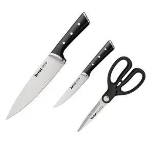 테팔 키친웨어 아이스 포스 칼가위 세트 (식도 20cm + 과도 11cm + 주방가위)