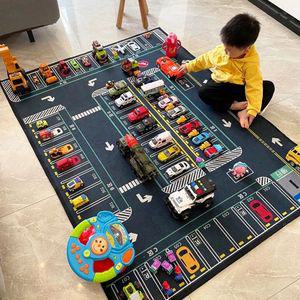 주차장 놀이 매트 도로매트 주차 교육 자동차놀이 서커스