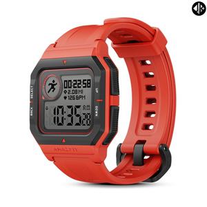 [샤오미] 어메이즈핏 네오 한글판 레트로 스마트워치 레드