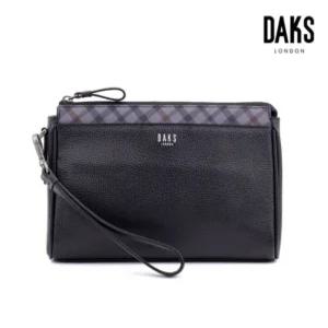 [백화점 선물포장] 닥스 클러치백 남성 가죽 파우치 손가방 716