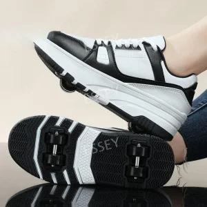 성인용 바퀴 운동화 스케이트 4륜 롤러스케이트