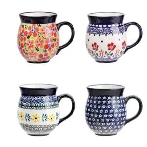 메종오브제 프라카 항아리 머그 4P - A세트