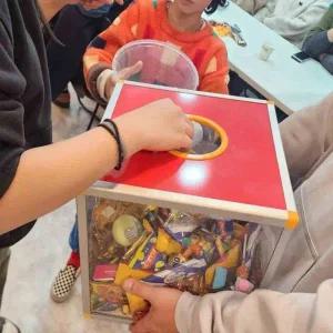 [하프클럽/브이와이]대형 추첨 응모함 뽑기 행사 박스 30cm