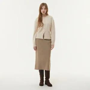 [플라스틱아일랜드]H라인 롱스커트 PQ4WS062