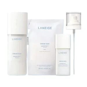 라네즈 크림 스킨 미스트 170ml + 리필 170ml + 추가 50ml + 펌프