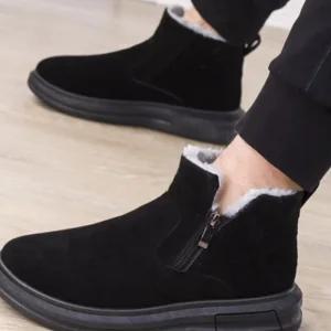 남성방한부츠 겨울스웨이드털운동화 앵글퍼부츠