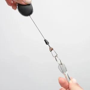 늘어나는 와이어 릴고리 키홀더 키체인