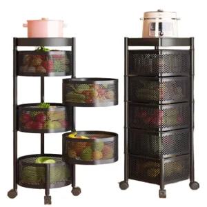 이동식 회전 서랍 정리함 무빙카트 세제 왜건카트 수납함 둥근 바퀴