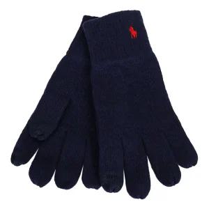 폴로랄프로렌 25FW 남성 리사이클 터치 울 장갑 클래식네이비 PC0712 433
