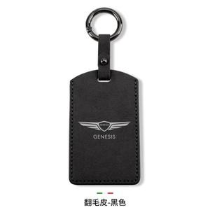 자동차 키 케이스 커버 키체인 제네시스 호환 GV60 카드 2023 순수 전기 G80 NFC 키리스 보호대 쉘 포브 액