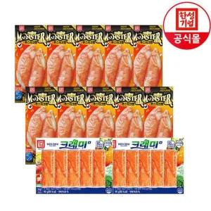 [NS홈쇼핑]한성기업 크래미 몬스터크랩72g X 10개 + H90g X 2개[35107838]