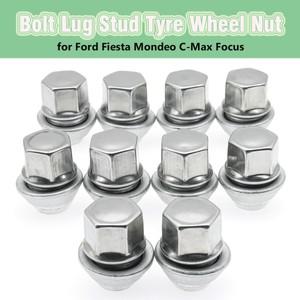 M12x1.5 19MM 자동차 휠 러그 볼트 호환 너트 SFN-12150033 (포드 호환 피에스타 몬데오 C-맥스 포커스용)