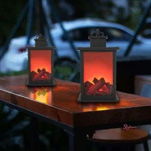 실내불멍 캠핑 무드등 모닥불 가정용 조명 화로대 벽난로xyz858