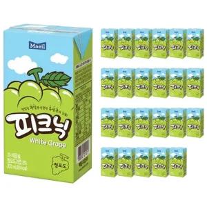 매일 피크닉 청포도 200ml 24개