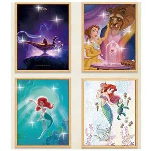 [콩심팥심]보석십자수 디즈니 프린세스 시리즈 부분큐빅 세트