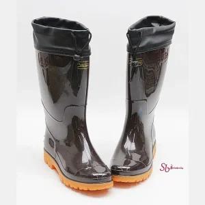 털장화 겨울 방수화 털고무 주방화 신발 남자 남성 반장화 방한 미끄럼방지 작업화 카프밤색 갯벙장화djf12