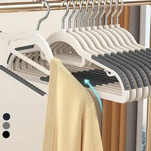 회전 옷걸이 다용도 라운드 코트 논슬립 옷걸이 정장 흘러내림 정리 바지 강력 하중 보관 의류 옷장 수납