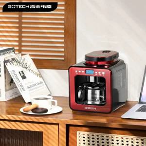 커피 머신기 가정용 커피머신기 사무실 검정색 자동