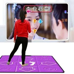 2인용 ddr 펌프 머신 매트 오락실 댄스 게임 오락기 홈 실내 디디알 탁구 텔레비전