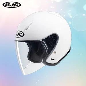 홍진 CH-5 SOLID WHITE 오픈페이스 헬멧