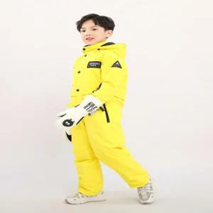 초등학생 올인원 보드복 스키복 주니어 방수 방한복 점프슈트 아동스키복 눈썰매복