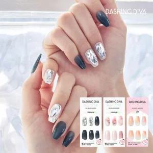 (상시)데싱디바 매직프레스 아티피셜 코핀 네일 3종