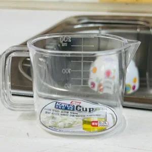 [콩심팥심]아크릴 손잡이 계량컵 소형 200ml 주방 계량 도구 미니 계량기