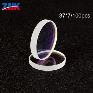 100개/로트 37×7 레이저 보호 창 WSX 프레시테크, 보도르 헤드용