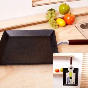 [골드스마일]사각 코팅 후라이팬 디자인 주방 조리 도구 소 팬