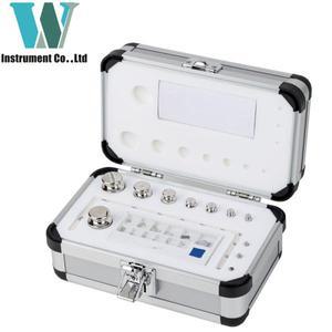 200g-1mg Denstiy 8.00 ASTM OIML E1 클래스 SUS316L 정확한 스테인레스 스틸 표준 교정 분동 세트