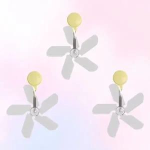 [골드스마일]회전 에어컨 공기순환기 무동력 절약형 바람팬