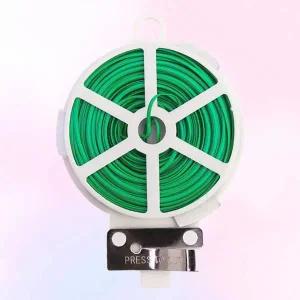 [골드스마일]가드닝 집게 오이 토마토 덩쿨식물 타이 가지 유인끈 50m롤