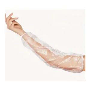 [골드스마일]일회용 비닐 팔토시 묶음 김장 팔토시 비닐투명발토시50장1개