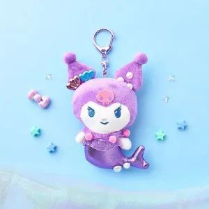 [골드스마일]산리오 쿠로미 인어 가방고리 10cm