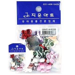 [골드스마일]나비 모양 비즈 장식 스티커 물방울 단면 섬세한