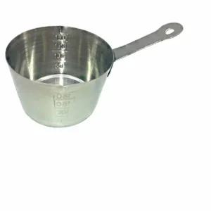 [골드스마일]스테인리스 계량컵 200ml 눈금 표시 투명 계량기 주방 용품