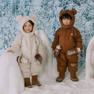 [보리보리/해피프린스]해피 베어 올인원 스키복